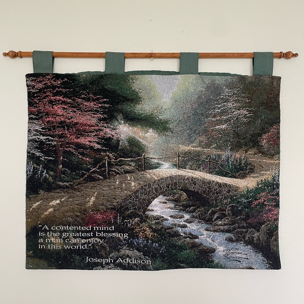 TAPESTRY art wall green nature